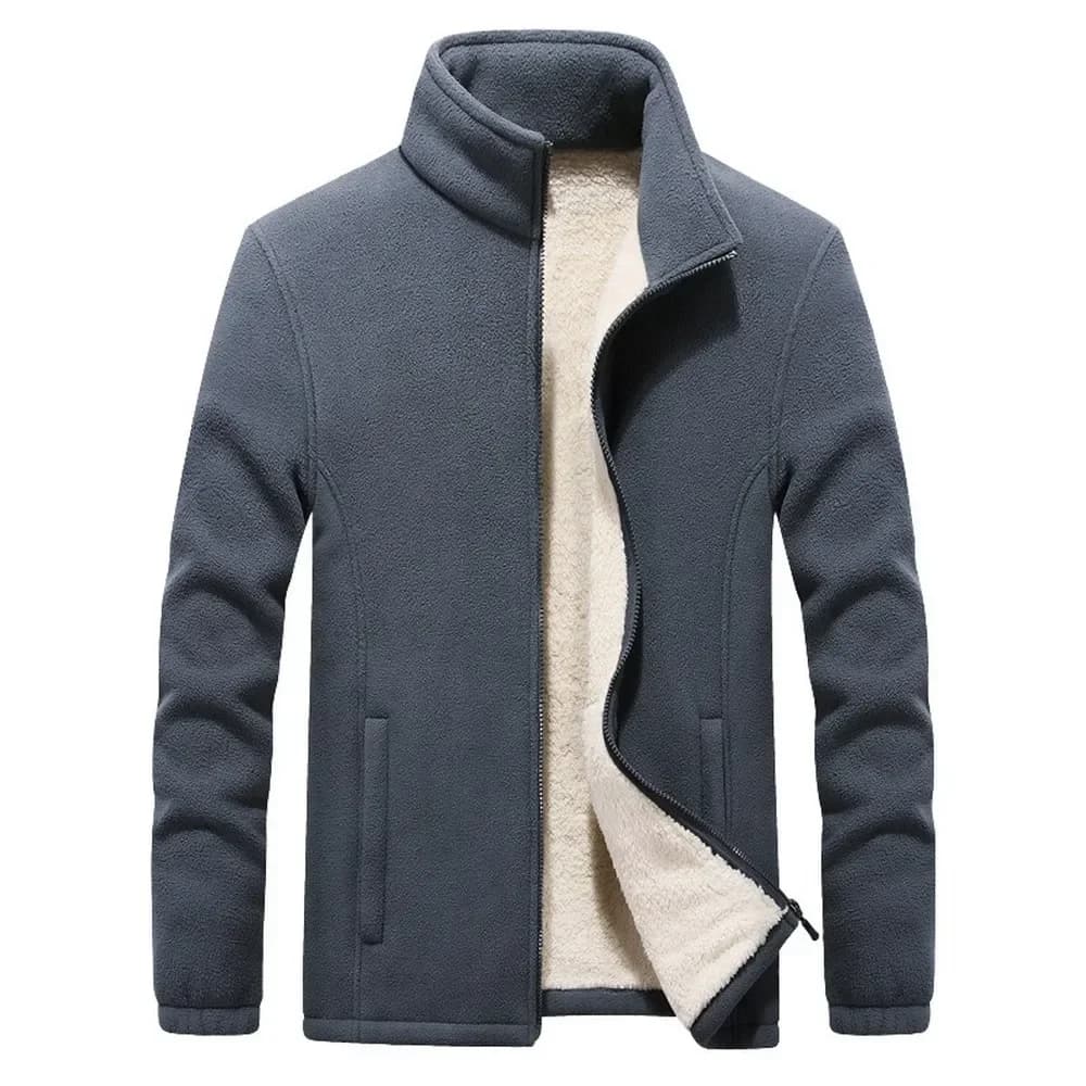 2025 Winter fleece jackets thick Men's outerwear Sports clothing Wool jackets Hot jackets Coats Men's thermal coats Strong cuts M- 7XL