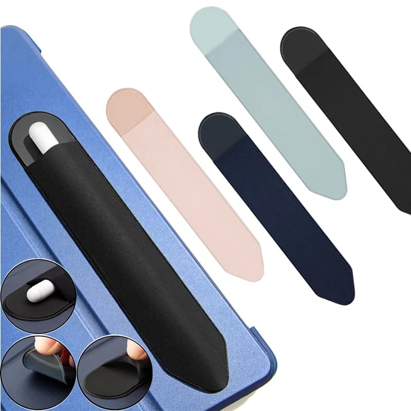 Portapenne adesivo universale da 4-1 confezione per Apple IPad IPencil 2 1 Custodia autoadesiva attaccata Custodia portapenne