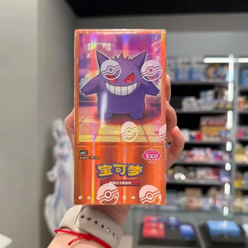 PTCG Original Pkm: Scarlet & Violet Gem Pack Vol.3 Gengar Meowth Booster Pack Cinese Semplificato Collezione di Carte Blind Box Giocattolo