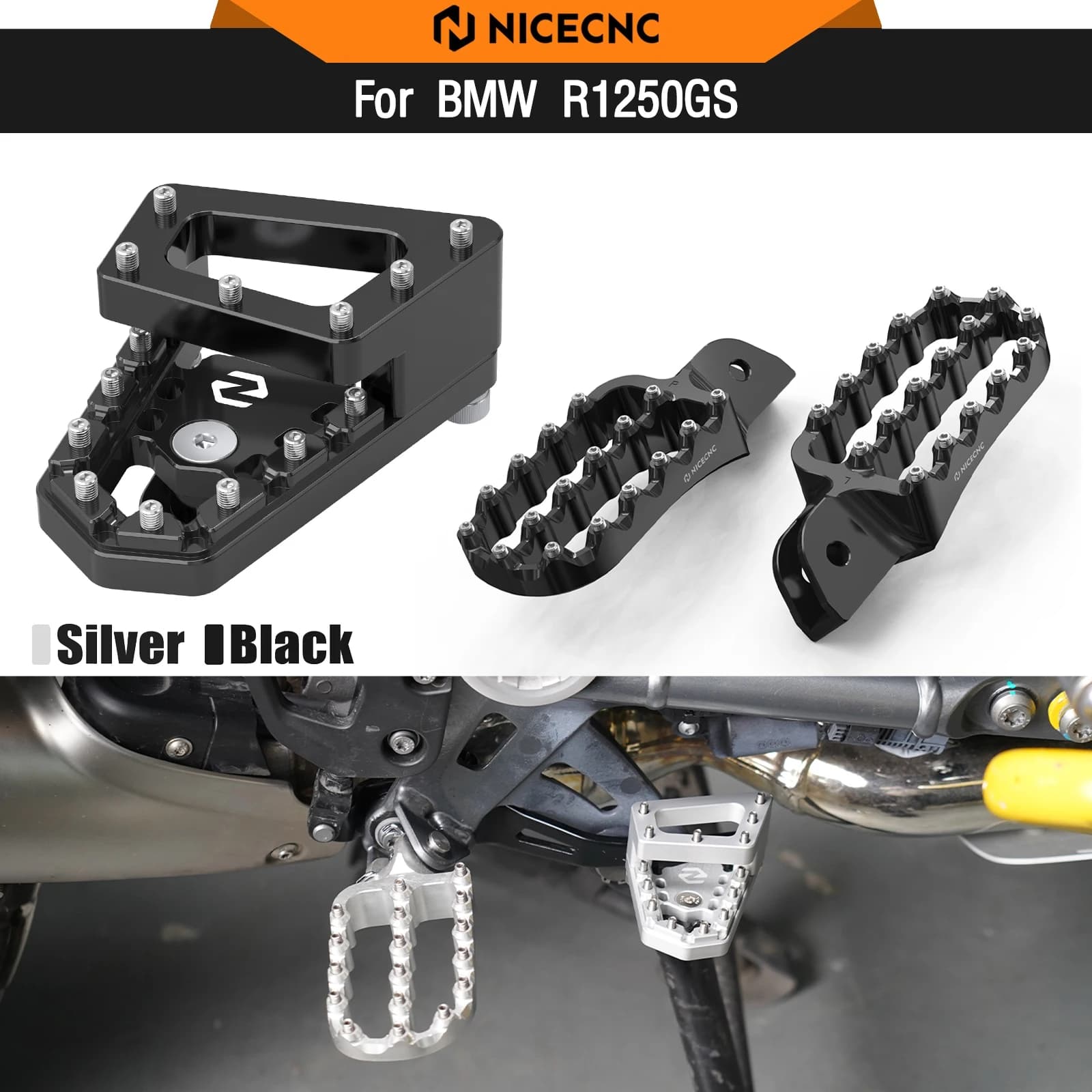 Per BMW R1250GS 2018-2023 Pedane Pedane DualControl Leva Freno Posteriore Pedale Extender R1250 GS R 1250GS R 1250 GS