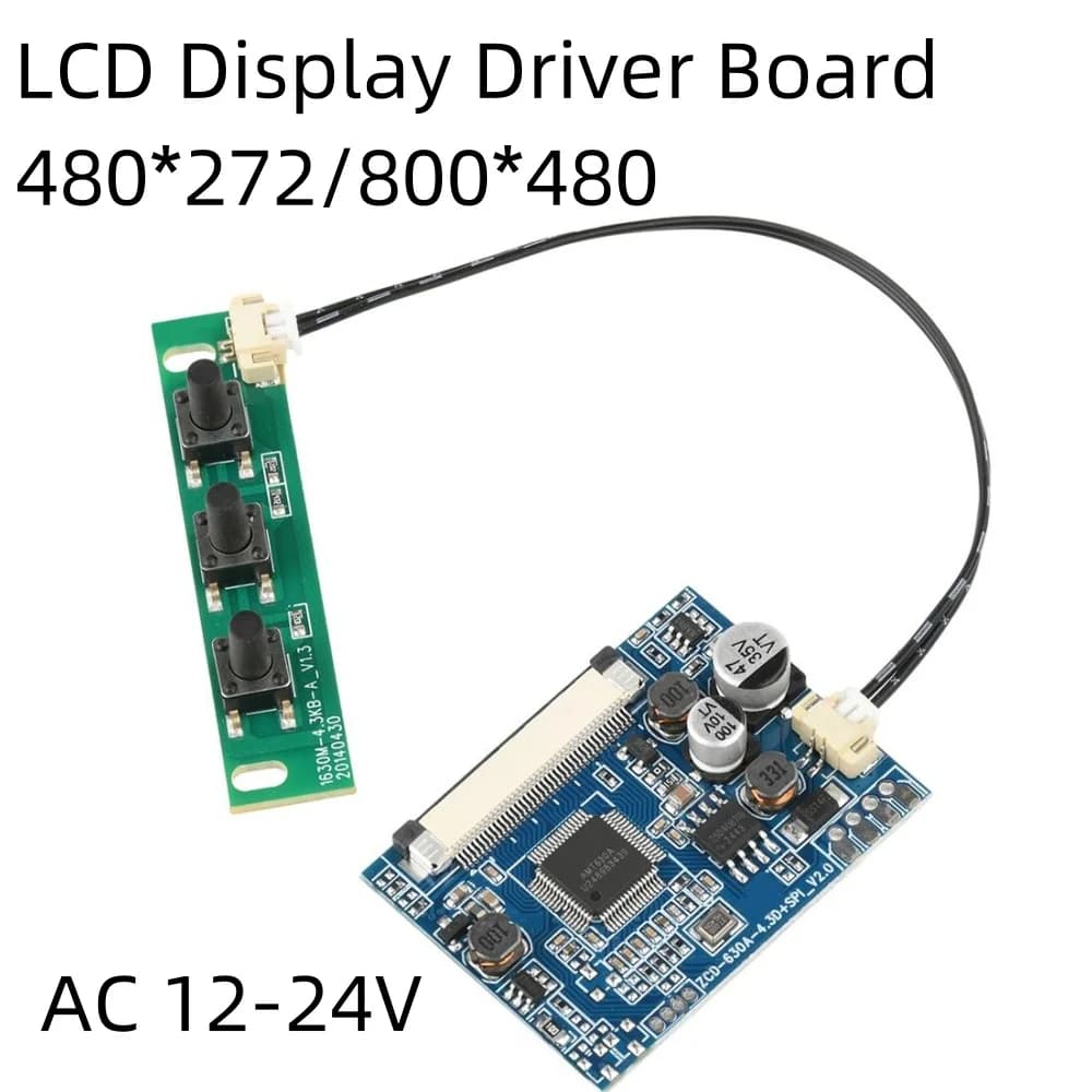 Modulo scheda driver monitor LCD da 4,3/5 pollici Scheda madre monitor per cornice per foto digitale audiovisiva per auto Ddisplay multifunzione