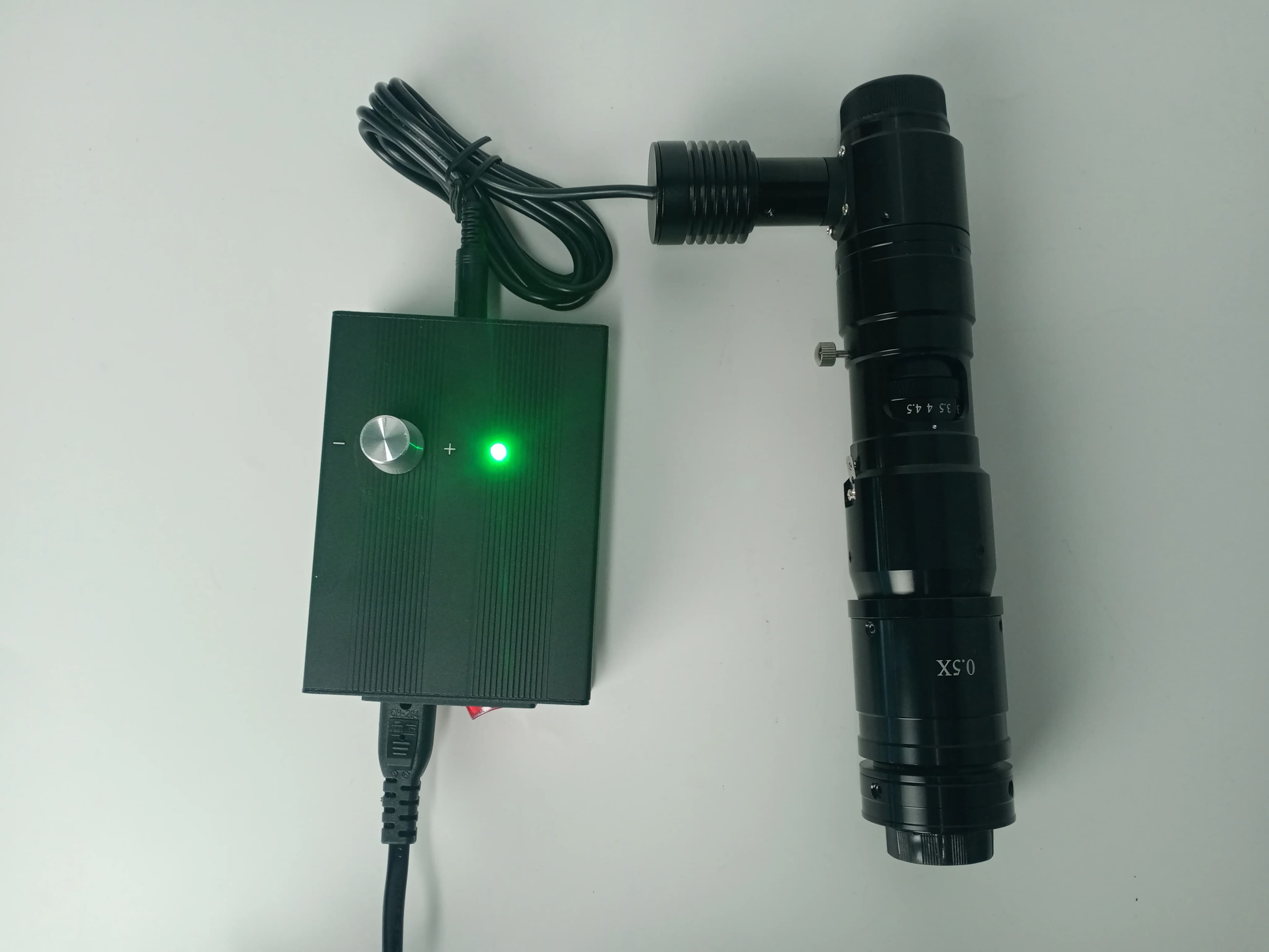 Microscopio industriale con lente coassiale per riparazione di schede madri di computer e telefoni cellulari, saldatura di PCB, ispezione estetica