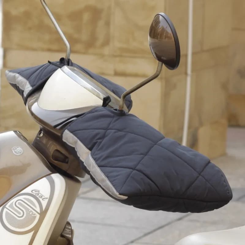 Guanti da manubrio per moto Antivento Impermeabile Impugnatura calda Copri mani Manicotti Scaldino protettivo per moto per accessori invernali
