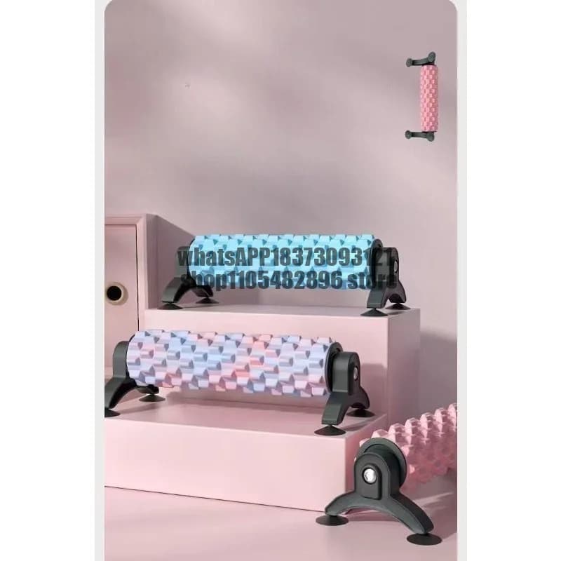 Wall Suction Cup Holder Foam Shaft Fitness Roller Equipment Yoga Column