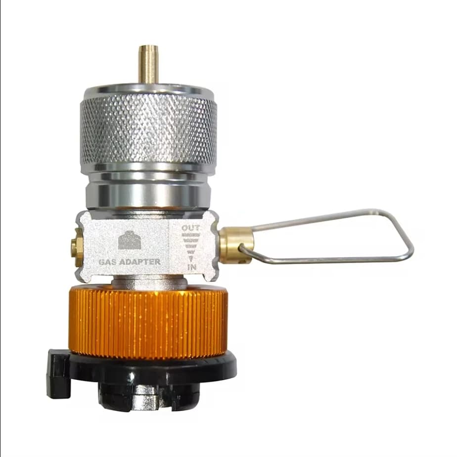 Adapter for gas burner from camping Convert refill adapter for gas valve adapter