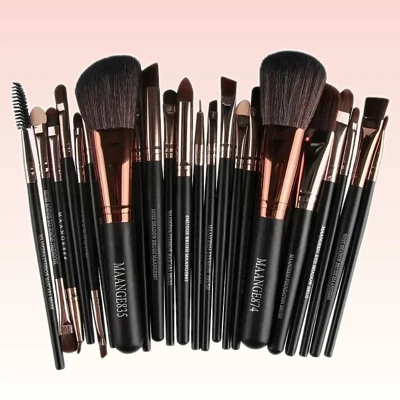 3/13/22pcs Professional Makeup Brushes Set Eyeshadow Eyeliner Cosmetic Brush Kit
