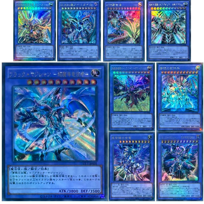 Yu-Gi-Oh FAI DA TE 9 PZ/SET Armityle the Chaos Phantom Tormentor Red-Eyes Dark Dragoon Anime carte da collezione preferite dei ragazzi