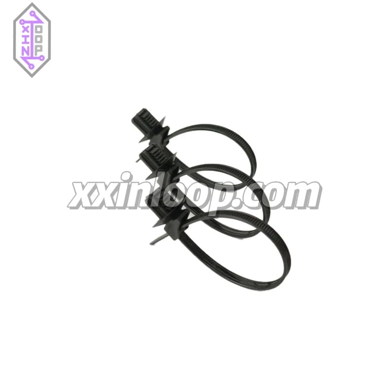 157-01105 T50SOS2DOP7×12-E Fascetta per Cavi con Foro Ovale PA66 Nera 160mm 1.6-50mm per Cablaggio Automobilistico 15701105