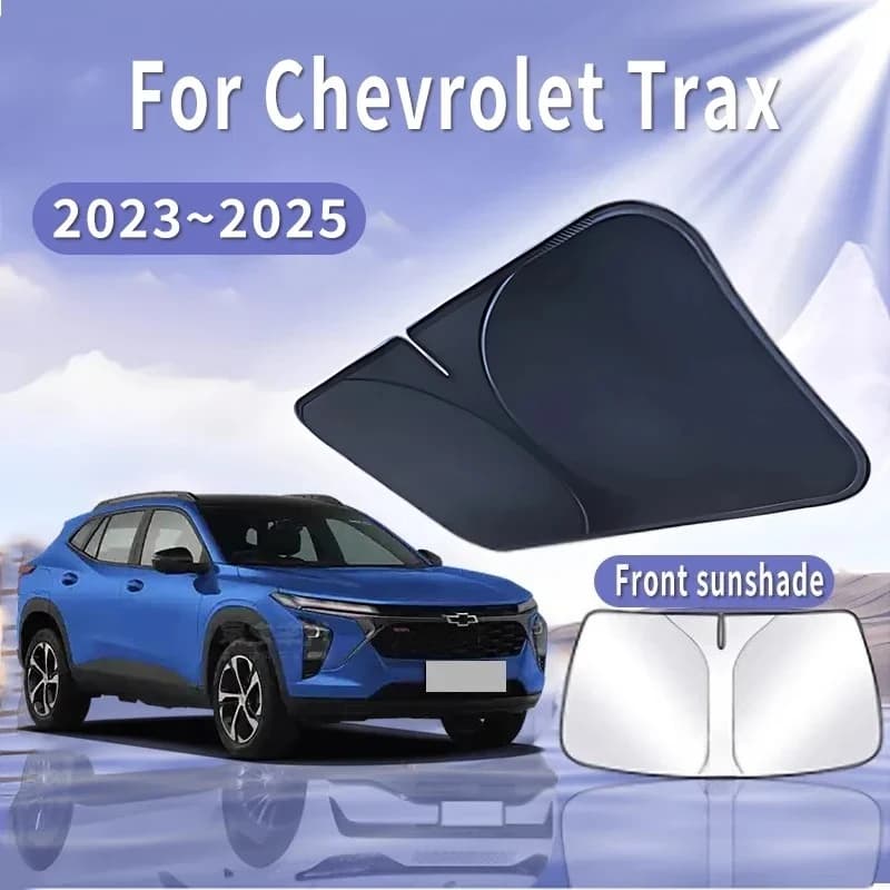 Pieghevole Auto Visiera di Sole Per Chevrolet Trax LS 2023 ~ 2025 Parabrezza Anteriore Parasole Isolamento Termico di Raffreddamento Estivo Accessori Auto