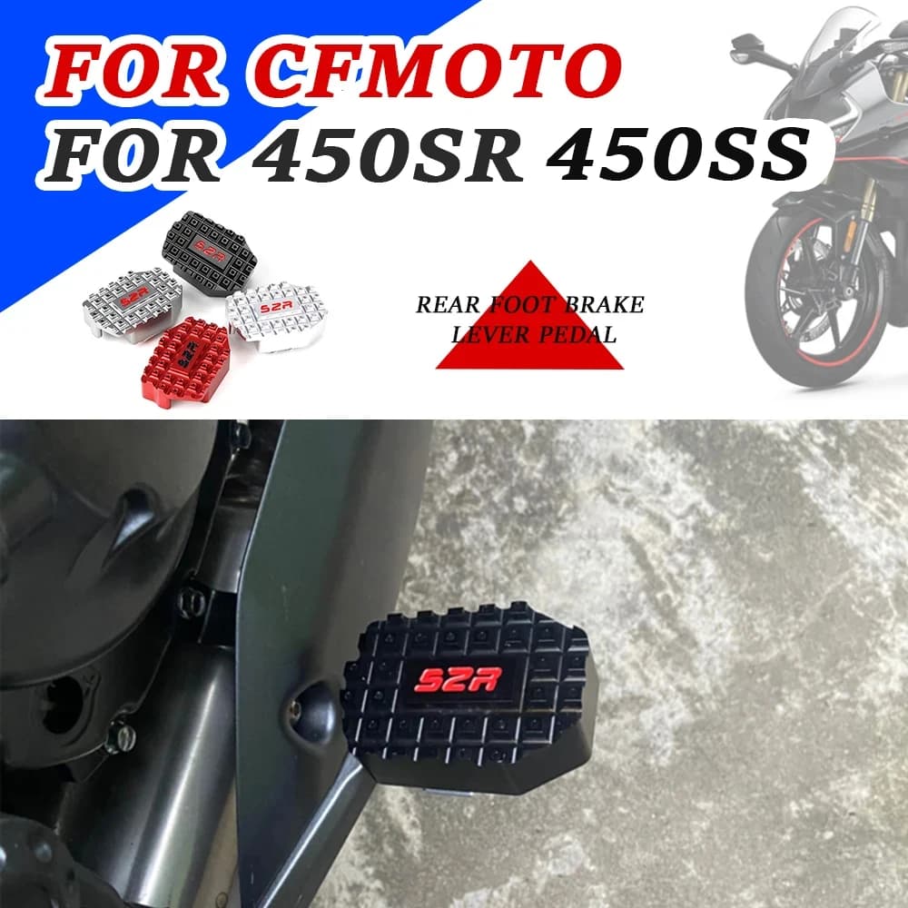 Per 450SR leva freno posteriore pedale Extender pedane ingrandisci estensione per CFMOTO SR450 SR 450 SR SS 450SS accessori moto