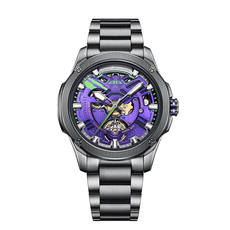 EVA×WM Watch Automatic Mechanical Watch Men’s Model Stainless Steel Water-resistant Limited Edition Collaboration Series AG Watc