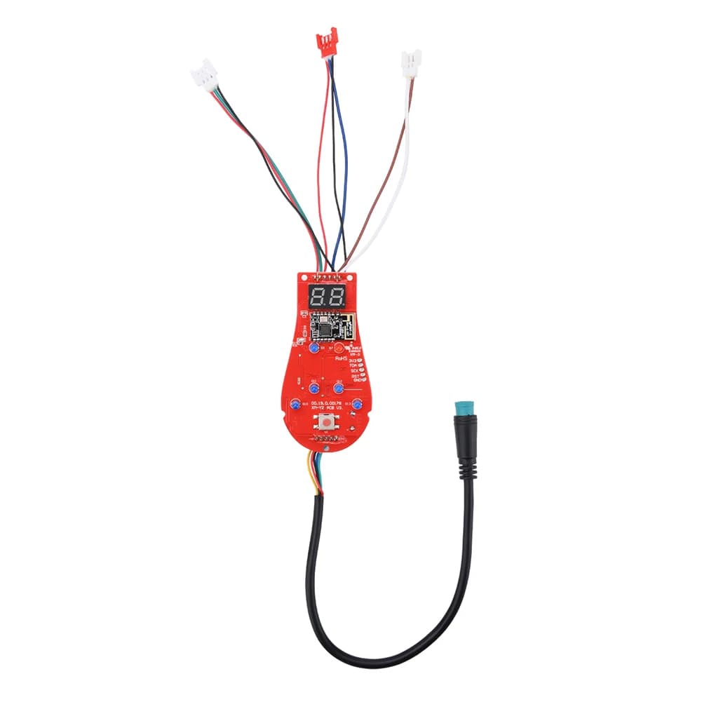 /8.5 /Inch /Electric Scooter Display Dashboard Circuit Board Panel Red Replacement Part For 8.5in E-Scooter Control System Acces
