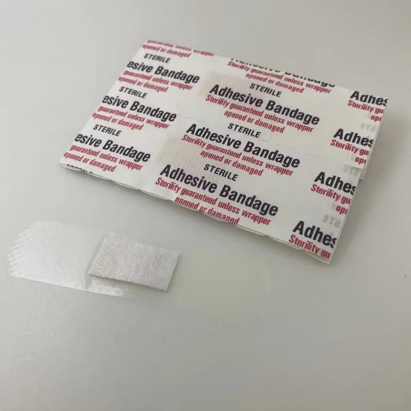 50 pz/set Cerotto Trasparente Strisce di Primo Soccorso Di Emergenza Cerotti Impermeabili Bende Adesive Medicazione Della Ferita Patch Nastro