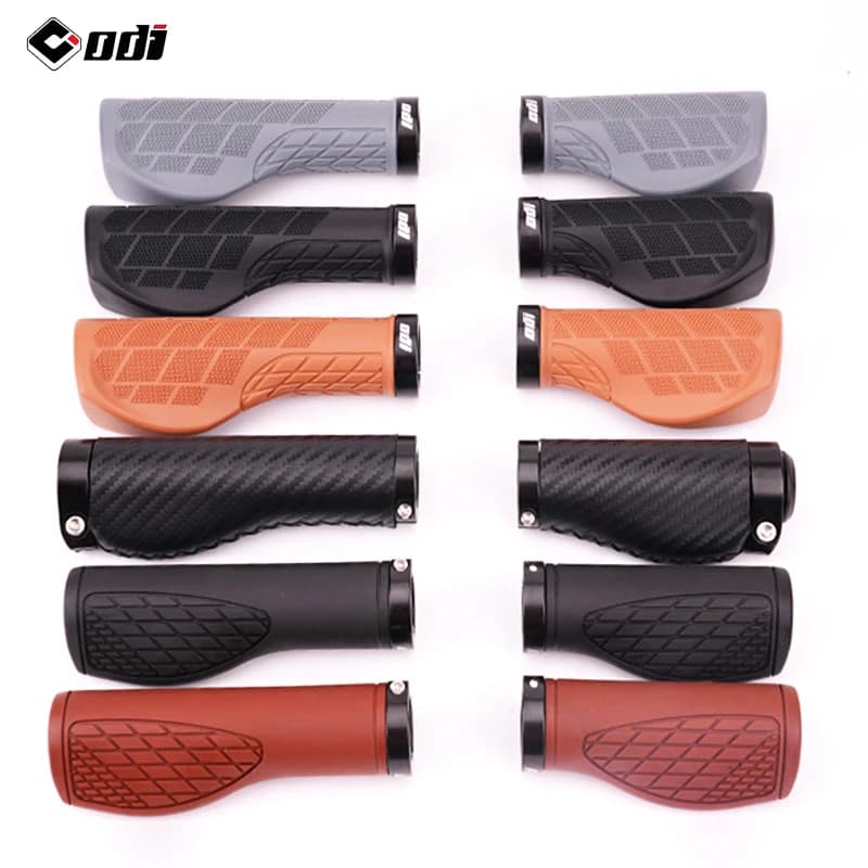 ODI MTB Grips Long / Short Ergonomic bicycle handlebar cuffs rubber handle cover anti-slip Mountain folding BMX Bike gloves parts