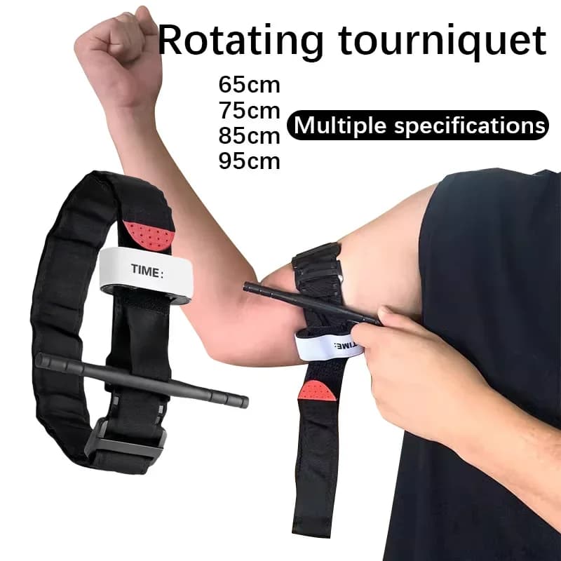 Kit di pronto soccorso con laccio emostatico, protezione di sicurezza, attrezzatura da campeggio, trattamento di emergenza, kit di pronto soccorso tattico militare