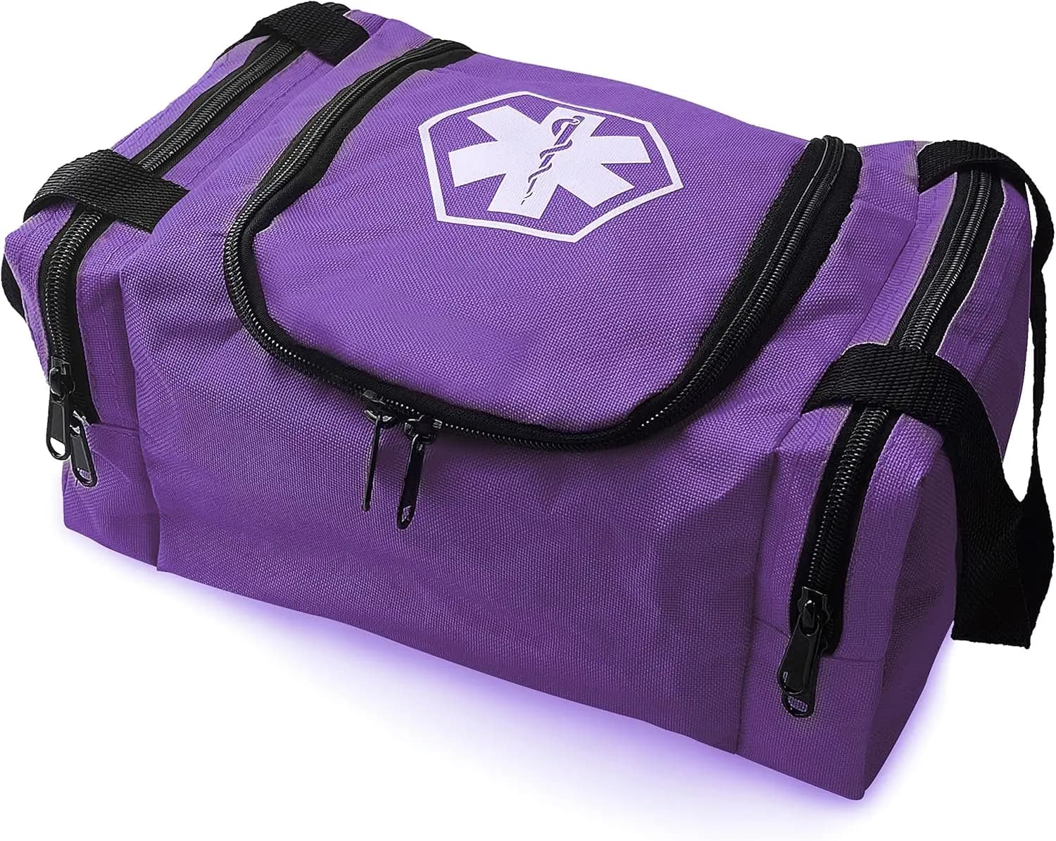 Borsa per Pronto Soccorso e Emergenze Mediche per EMT, Vigili del Fuoco, Agenti di Polizia, Paramedici, Infermieri - Viola
