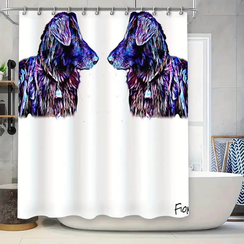 Tenda da bagno Tenda da doccia Impermeabile Decorazioni per il bagno Tende da doccia Colori solidi Vasca da bagno Tende per finestre Bianco Rosso Nero