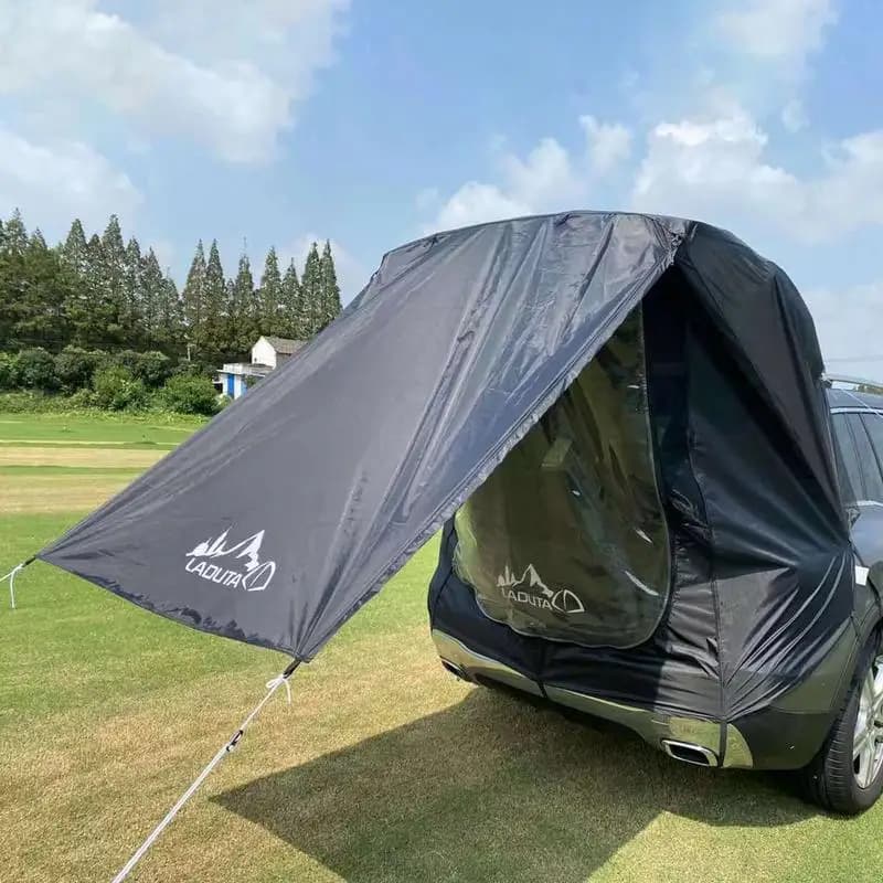 Tenda per bagagliaio per Auto tenda per Auto impermeabile SUV tenda per coda per Auto tenda per bagagliaio portatile tenda da sole per tende da campeggio