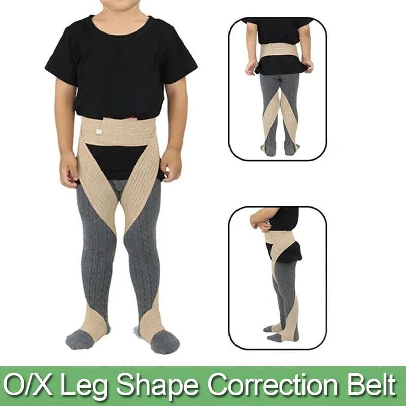 Regolabile Kids O/X Type Leg Correction Band Belt Bowed Legs ginocchio Valgum raddrizzamento gambe correttore posturale