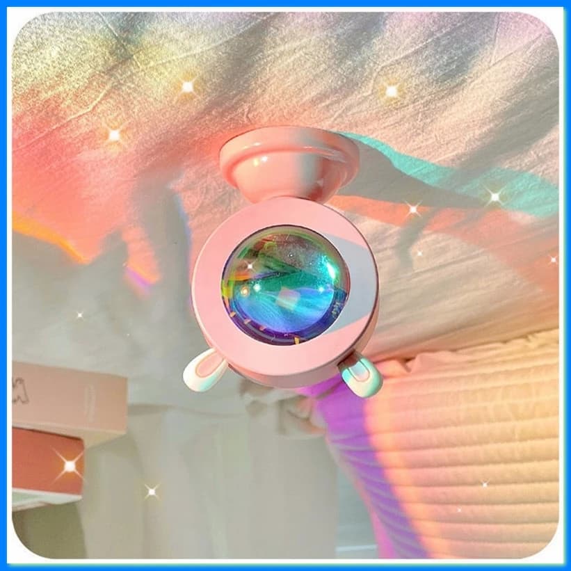 Cartoon Sunset Lamp Rainbow Light Mini Fill Light USB Night Light Gift-ABFB
