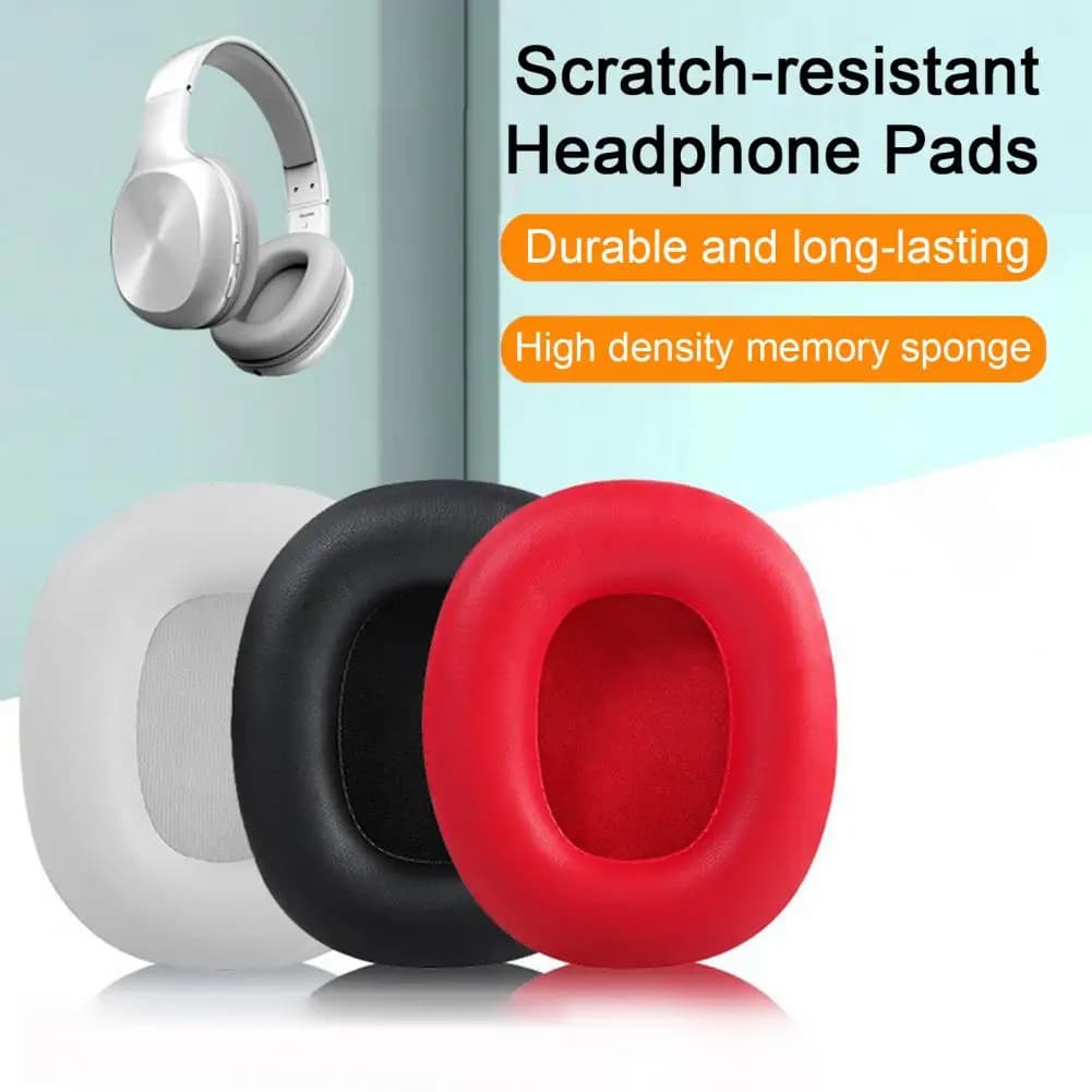1 paio 9*7 cm cuscinetti auricolari di ricambio per W800X/H840/841P/W808BT/K800 cuscinetti auricolari per cuffie con suono migliorato con nucleo in memory foam