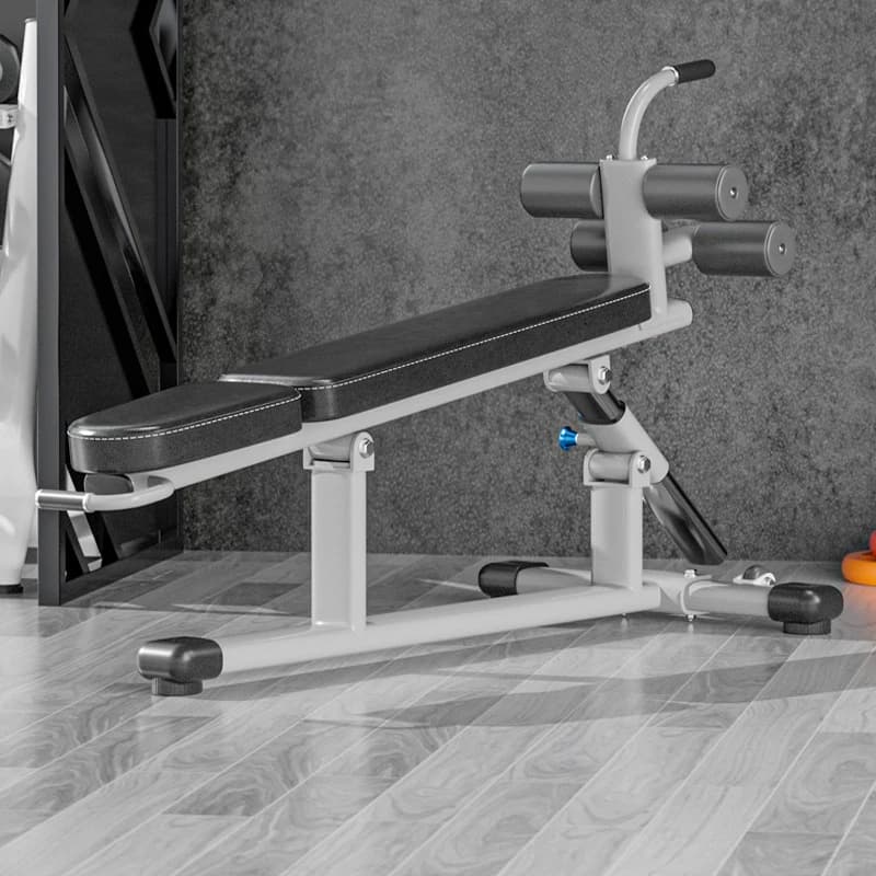 Commercial folding handlebar bench, weight bench, adjustable and foldable - Ideal for bench, strength training
