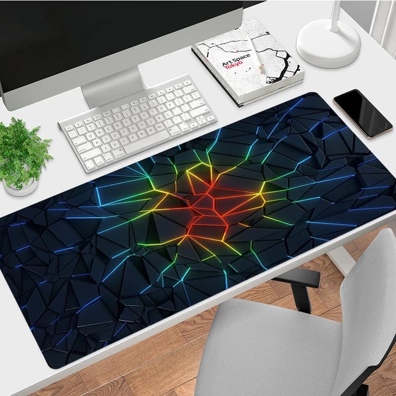 Senso della scienza e della tecnologia Stampa Tappetino per mouse Accessori da gioco per computer Tappetini per mouse Tappeto Tappetino per mouse antiscivolo per laptop