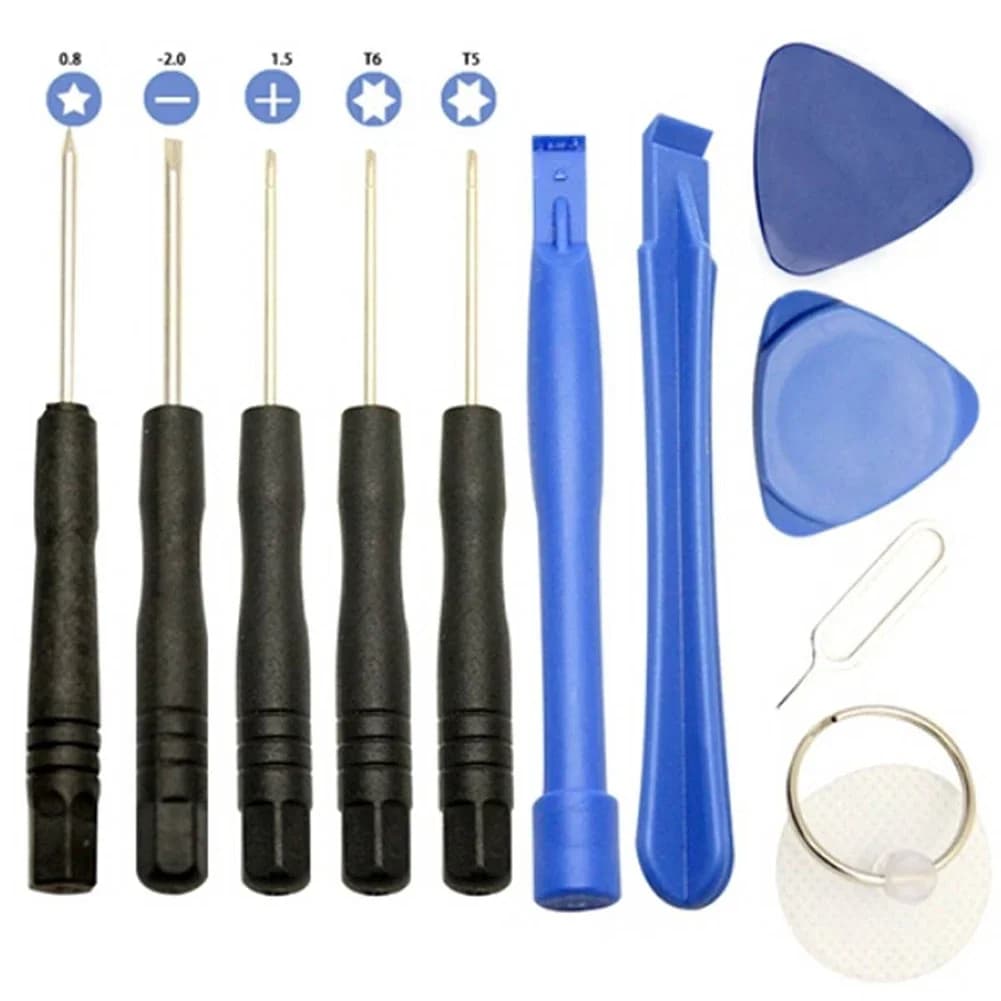 11 Pz/set Cell Phones Opening Screen Pry Bar SmartPhone Repair Tools Kit Disassemble Screwdriver Sets for IPhone Samsung Xiaomi