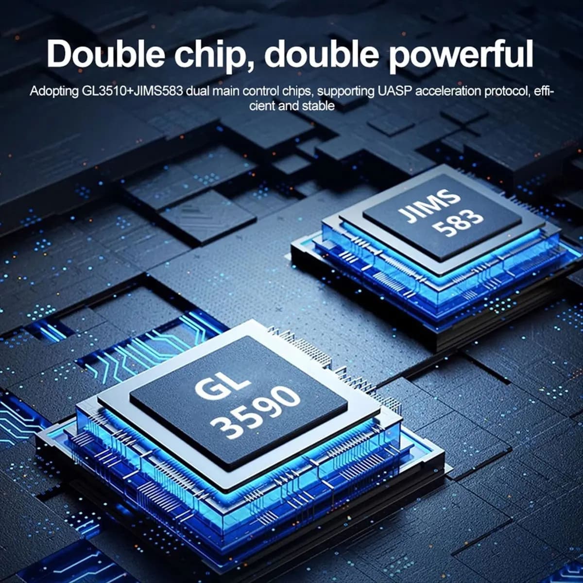 【To&On-e】 Custodia SSD M.2 NVMe Dual Bay 10 Gbps USB C 3.2 GEN2 Custodia per disco rigido esterno Protocollo PCIE NVME, M.2 2280/60/42/30