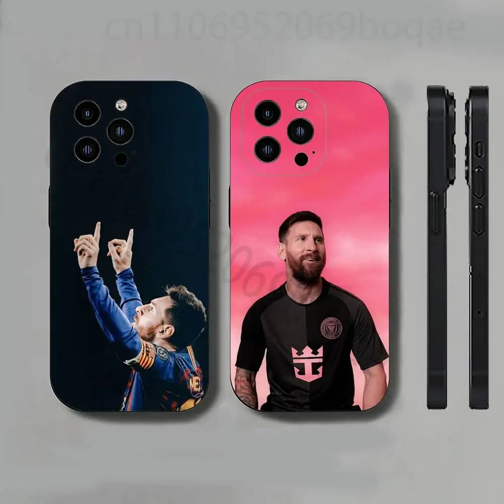 Football star M-MessiS-S Phone Case For iPhone 17,16,15,14,13,12,11 Pro,Max,Plus,X,XS,XR,SE,Mini