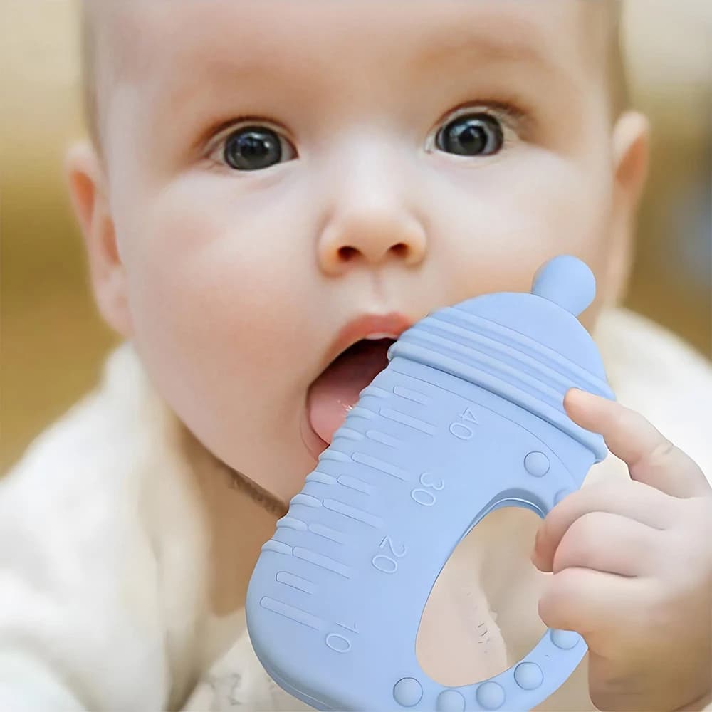 1/2PCS Massaggiagengive per bambini Massaggiagengive in silicone Giocattoli Bottiglia Massaggiagengive Massaggiagengive per bambini Giocattoli per morso Dentizione Giocattoli per dentizione