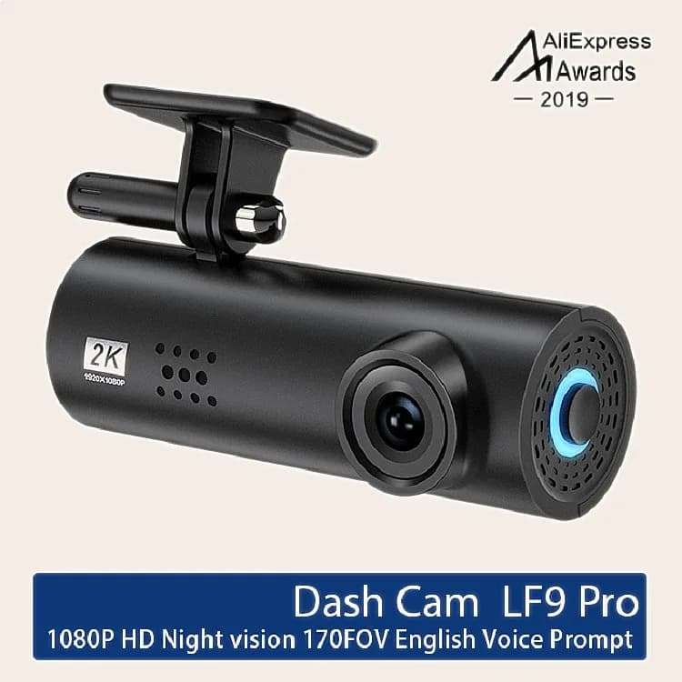 2K WiFi Dash Cam Car Recorder with Night Vision 1080P 70mai Enhanced