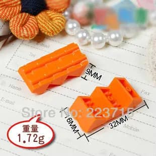 20 pz * tegola 2 * fai da te illuminare mattoni a blocchi, compatibile con particelle di assemblaggio