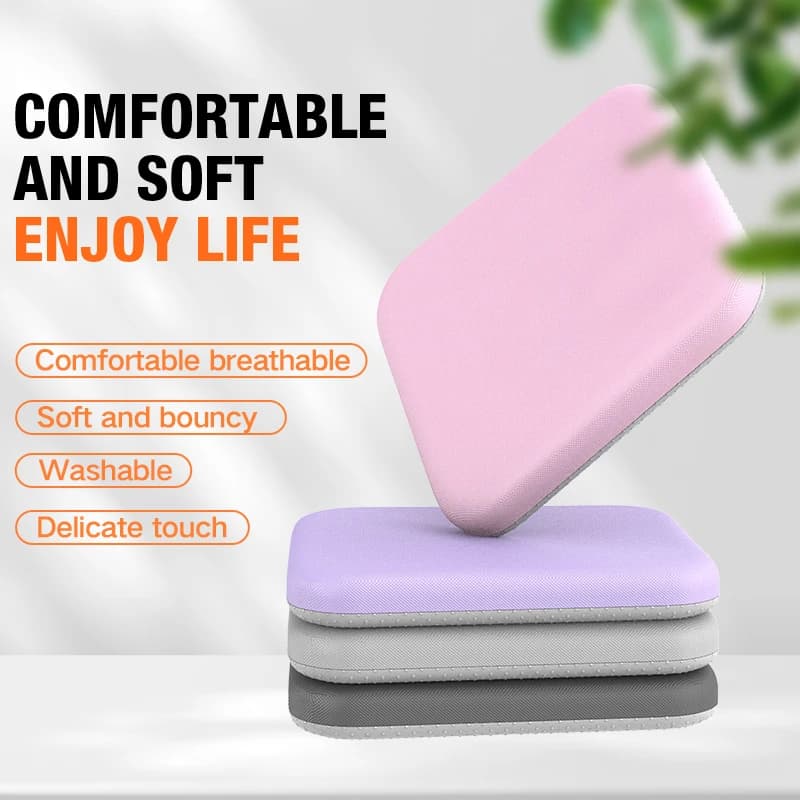 Cuscino Ergonomico in Memory Foam per Ufficio e Studenti, Cuscino Antiemorroidale, Soluzione Ideale per Sedute Prolungate