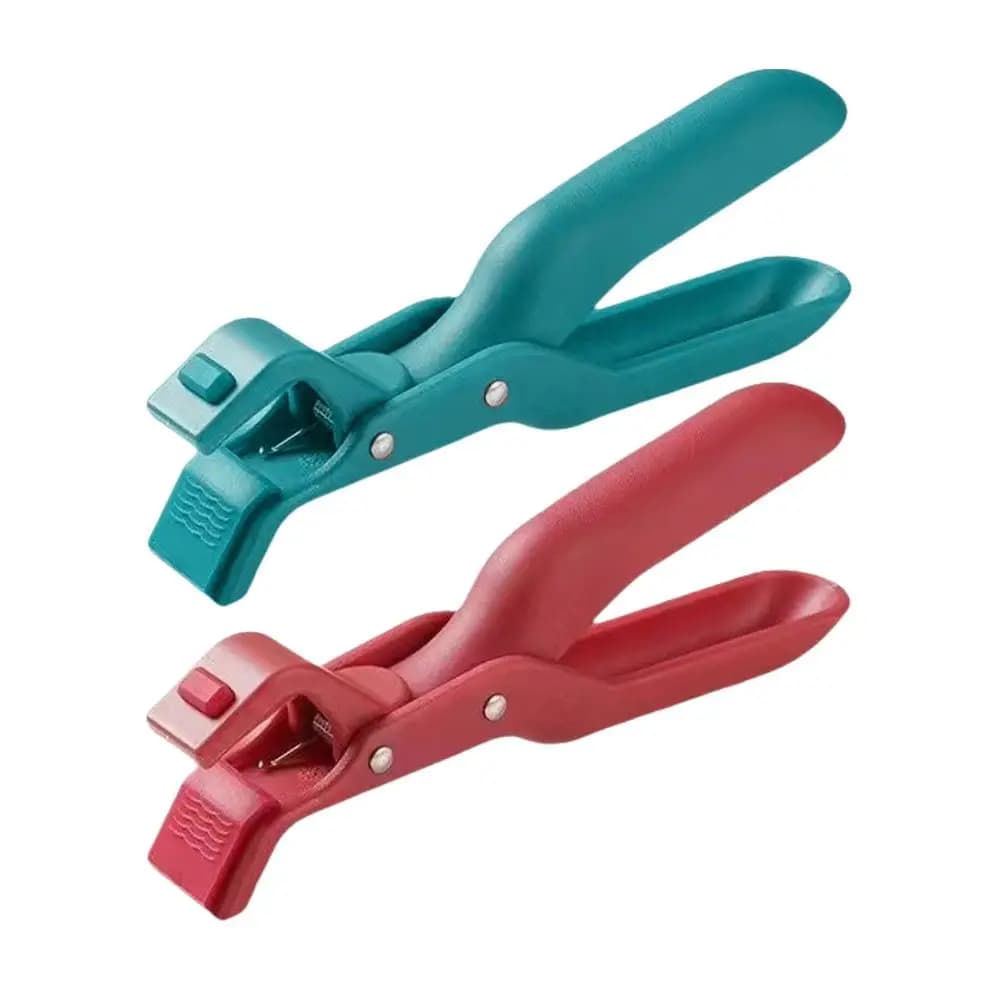 Pinza Antiscottatura in Silicone Antiscivolo, Sollevatore Portatile per Piatti, per Forno a Microonde, Campeggio, Cucina