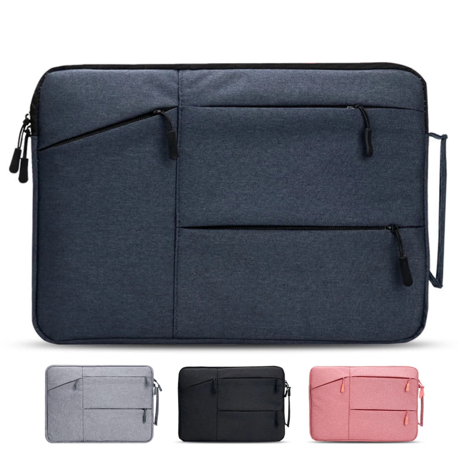 Borsa per laptop Custodia per PC 13 14 15 Cover Funda Custodia portatile per MacBook Air Pro 12 13.3 14.1 15.6 pollici Mac book M1 Laptop
