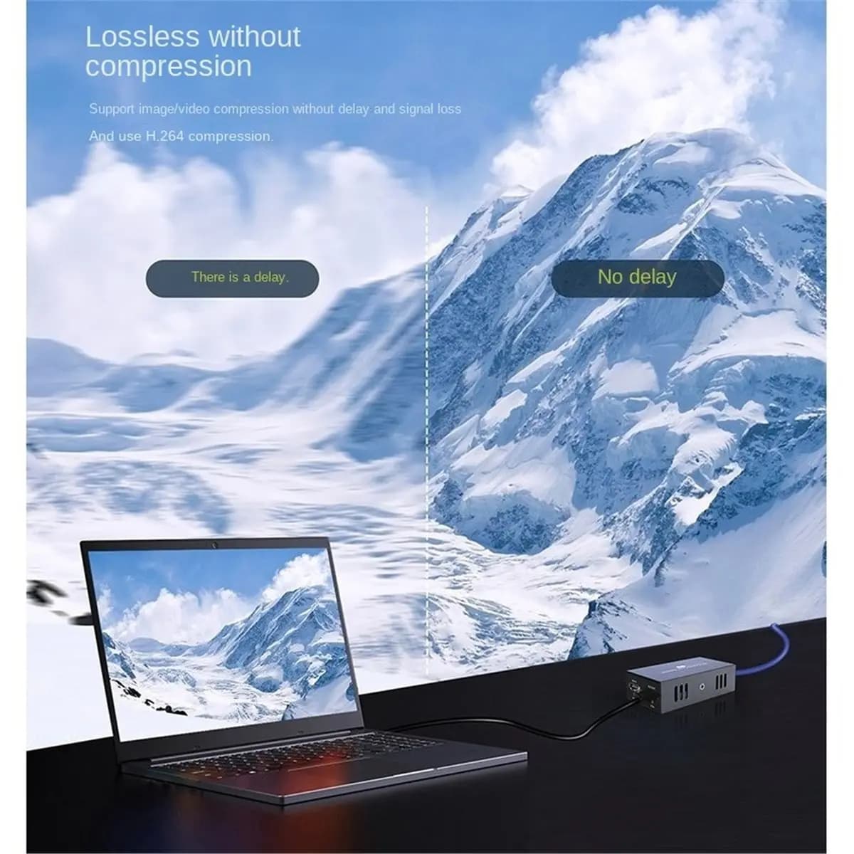 A85P 150m HDMI-Compatible IP Extender Via RJ45 Ethernet Network Cat5e Cat 6 7 Cable 1 Transmitter to Multi Receiver EU PLUG