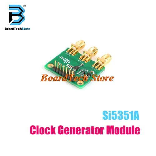 Modulo Generatore di Orologio a 3 Canali Si5351A STM32, Scheda Breakout Si5351, Generatore di Segnale I2C 8KHz-160MHz DC 3.3V 5V per Arduino