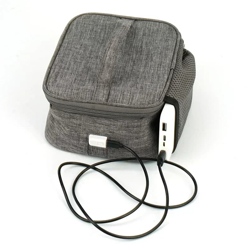 Riscaldamento USB picnic all'aperto Borsa isolante riscaldante USB attrezzatura sportiva scatola isolante per il pranzo borsa isolante per ufficio acqua adatta