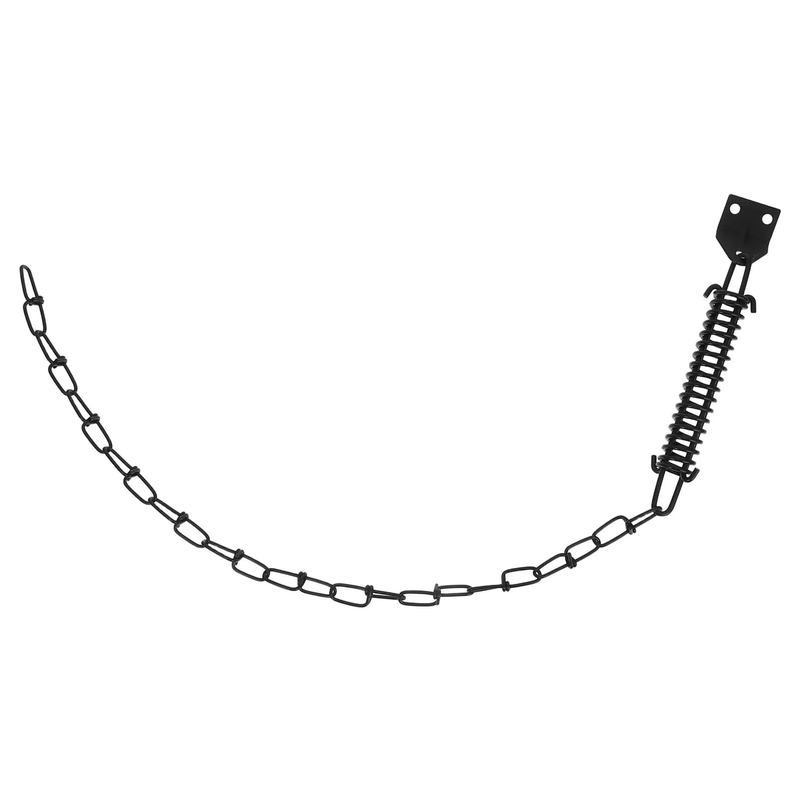 Set di 1 Catena di Sicurezza per Porta, Robusta Catena Antifurto in Ferro, Chiusura Antivento per Porte Anteriori, Posteriori, Garage e Capannoni
