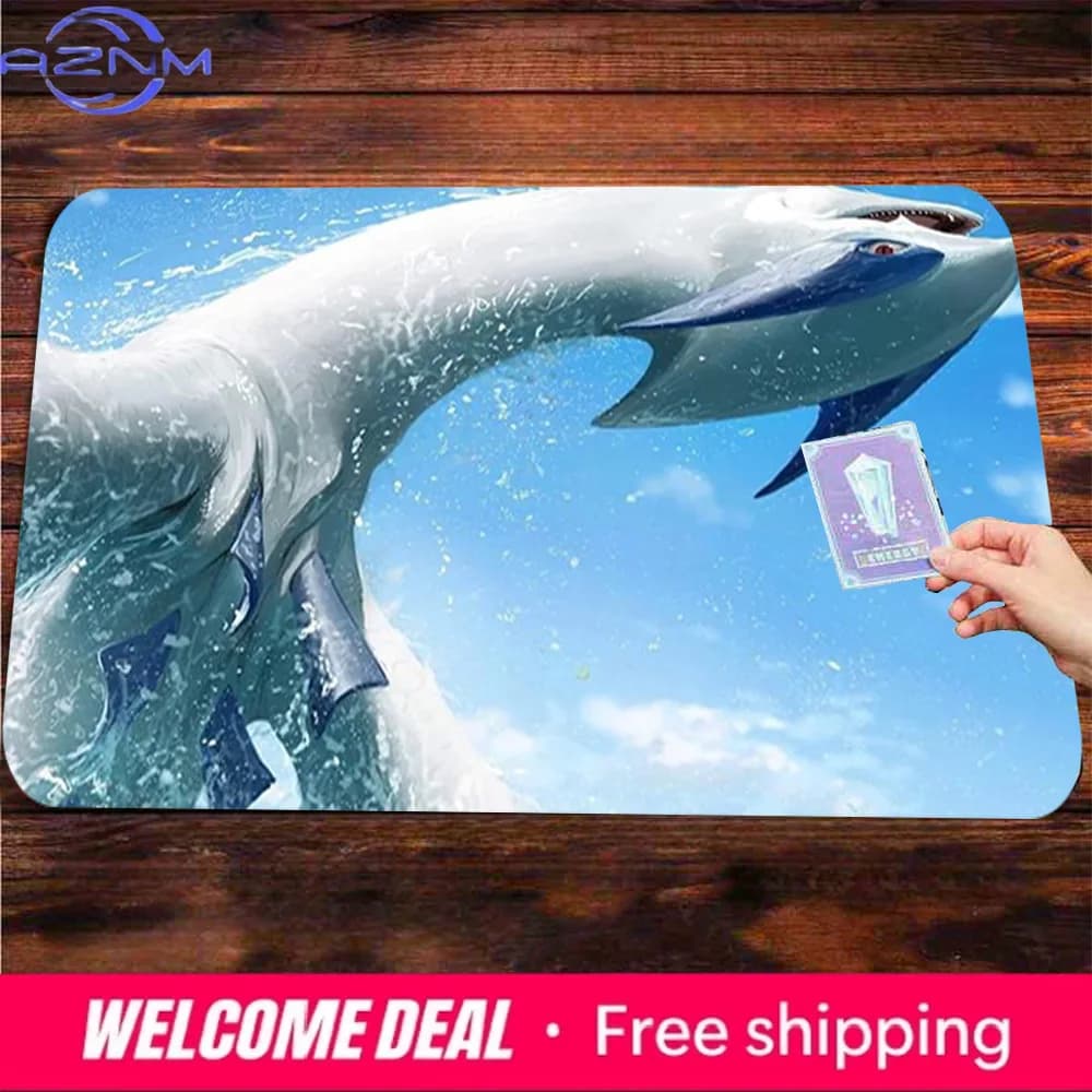 Tappetino da scrivania da gaming Lugia Ocean antiscivolo e lavabile
