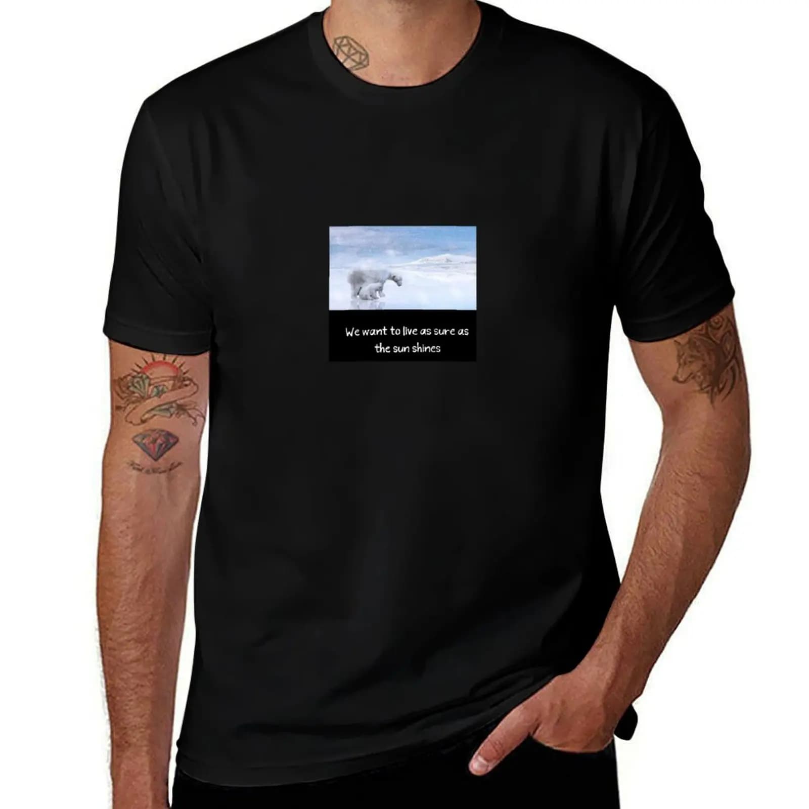 T-shirt Save the Earth T-shirt sportiva traspirante a maniche corte