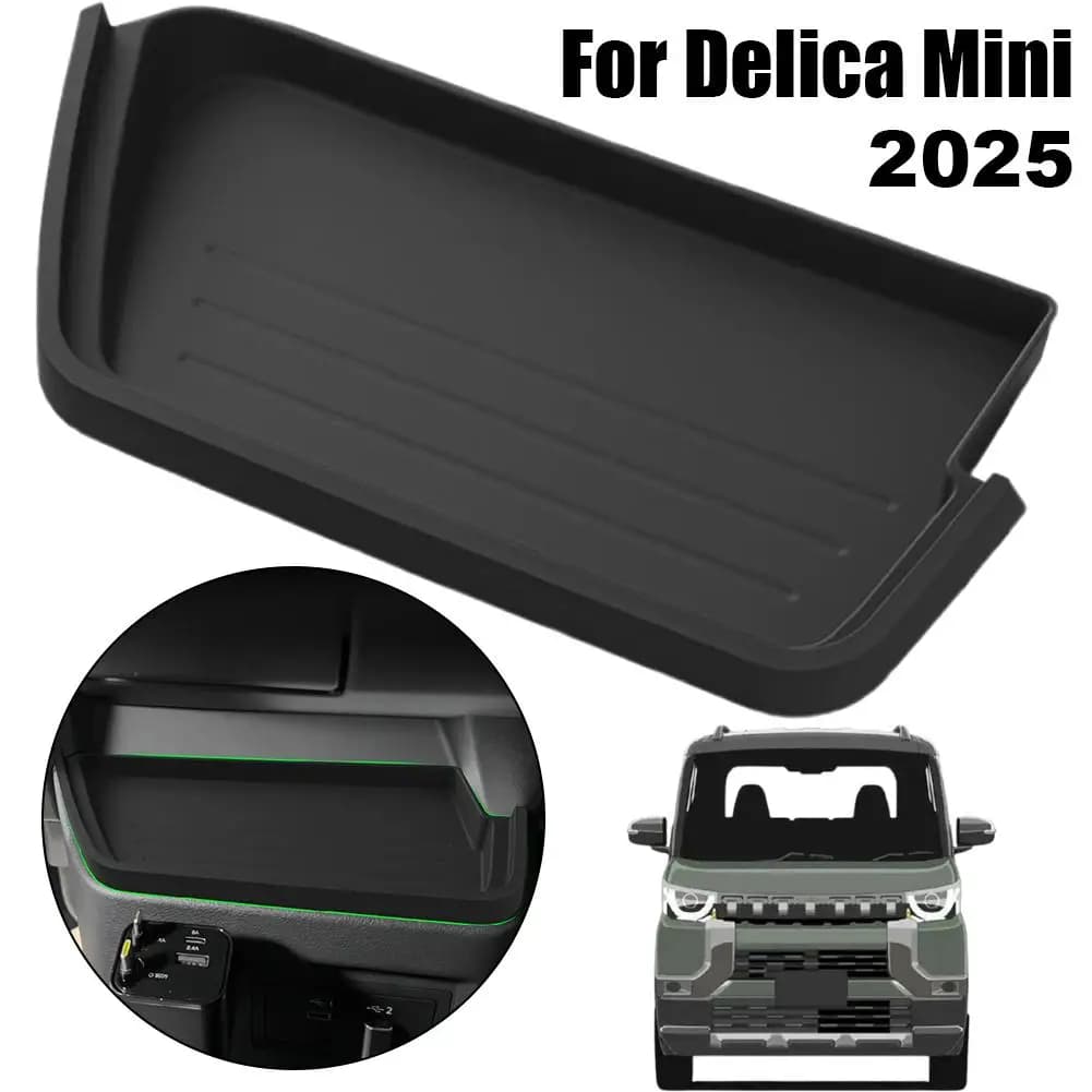 Organizer in silicone per cruscotto per Delica Mini 2025, vassoio portaoggetti per cruscotto per la nuova Delica Mini 2a generazione serie BA