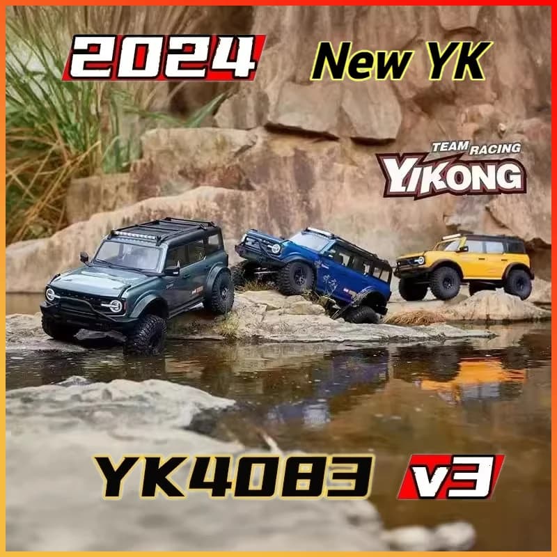 YIKONG RC Auto YK4083 Scala 1/8 Liema Veicolo Elettrico Fuoristrada 4WD Alta-Bassa Velocità di Arrampicata Simulazione Giocattolo di Controllo Remoto Regalo