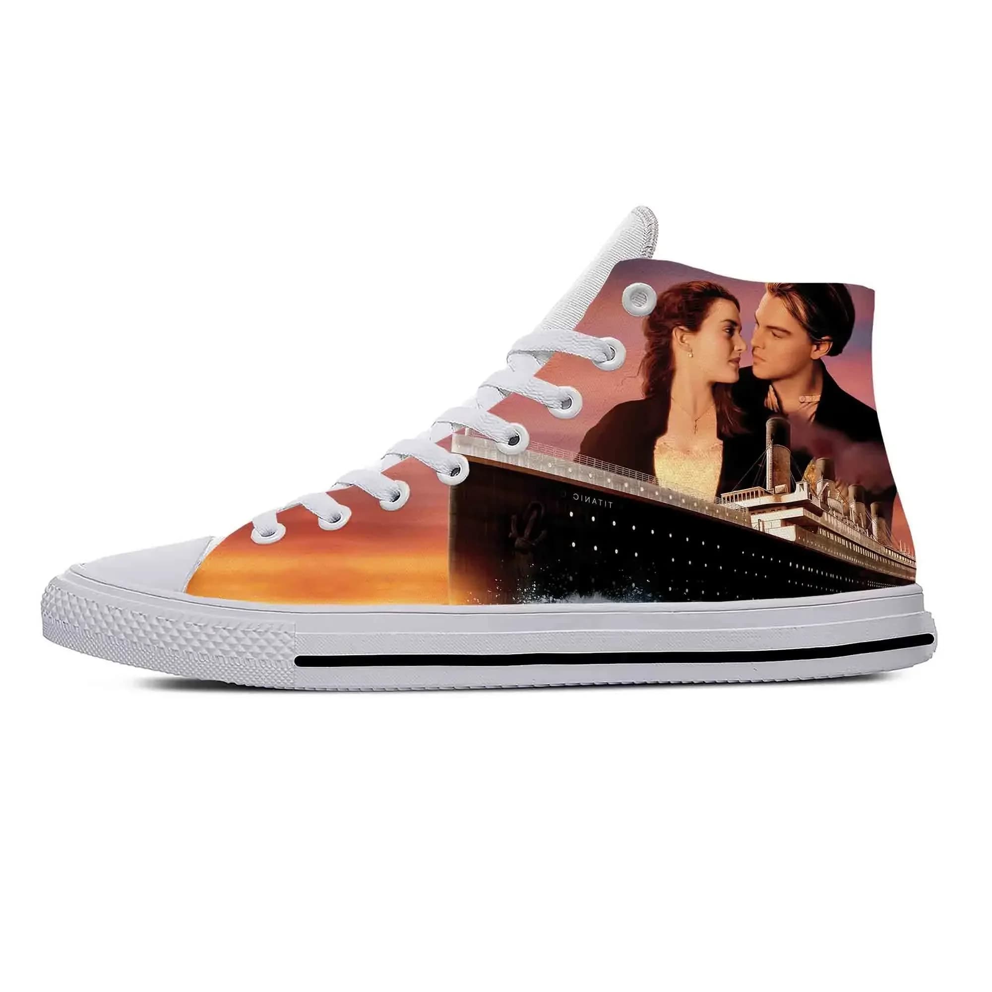 Scarpe Casual Ispirate al Film Titanic con Leonardo DiCaprio e Kate Winslet, Sneakers Leggere e Traspiranti per Uomo e Donna
