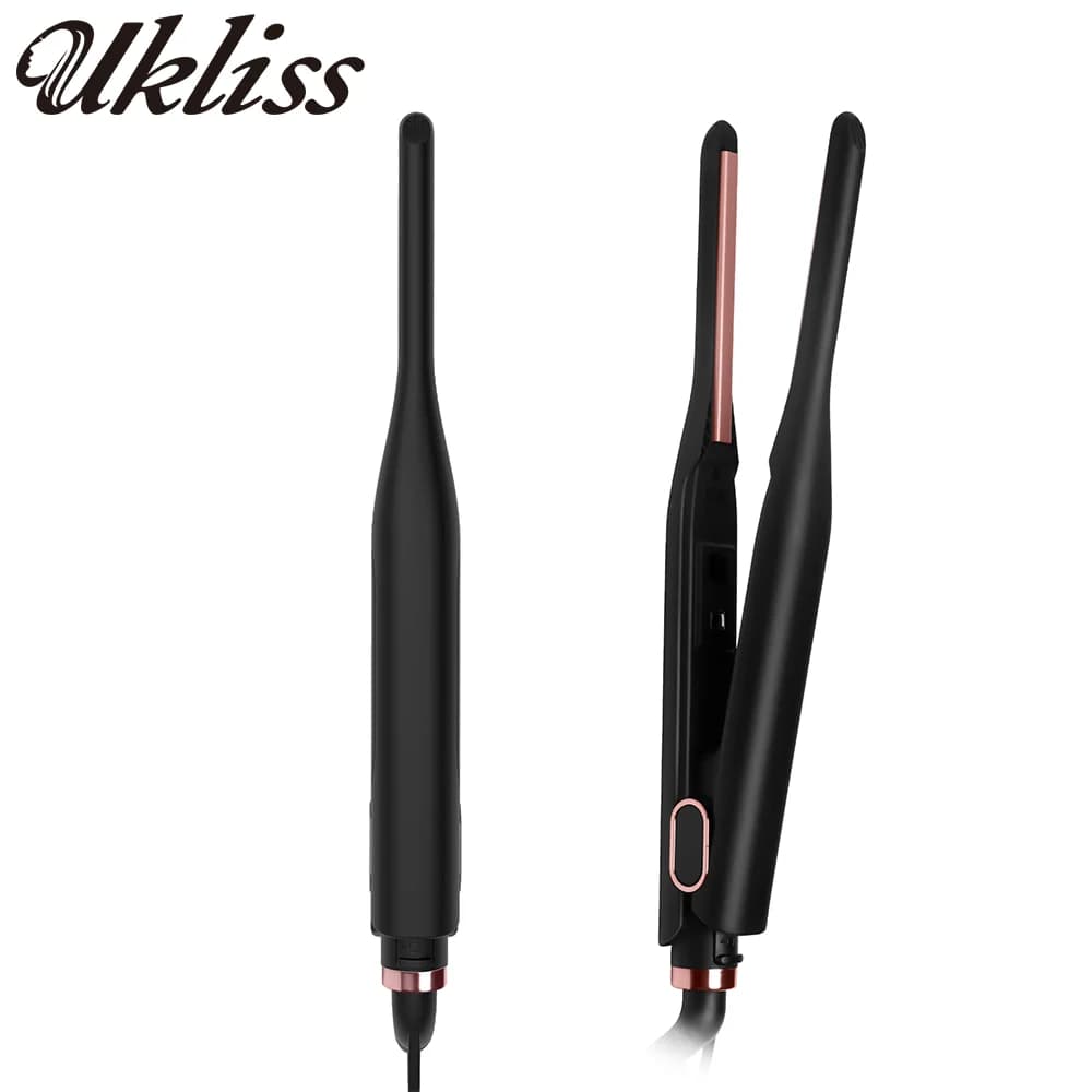 Small Iron for Short Hair Matita Iron Mini Hair Plate Ceramic Shaving Plate Small Iron for Hair