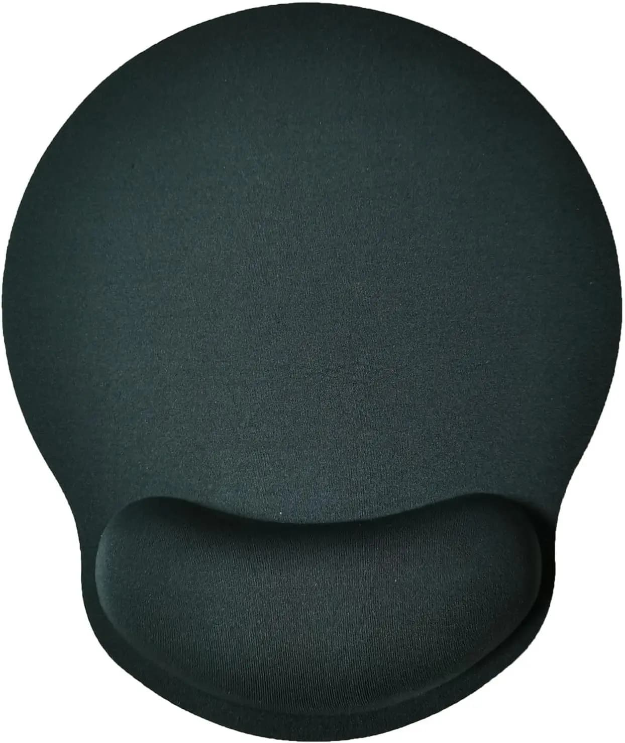 Tappetino per mouse ergonomico con supporto per il polso, cuscino in memory foam, base antiscivolo, per ufficio e gaming, grigio