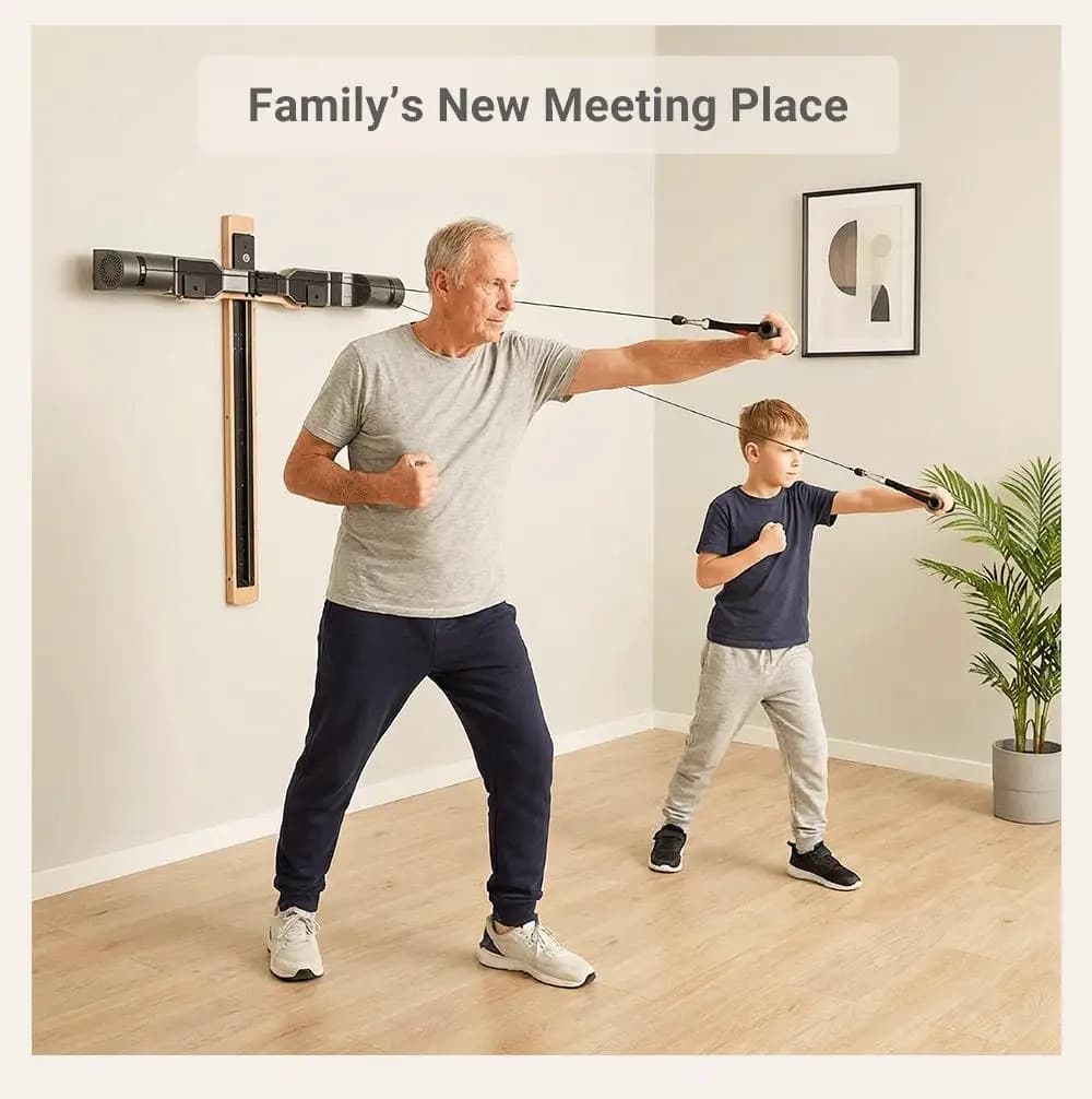 AM9 Multi-functional Smart Gym Equipment, Home Dumbbell Trainer, Custom Logo Available