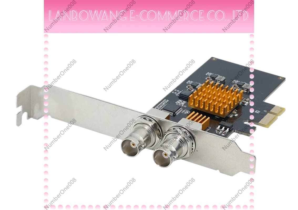 2 4 8 Channel AHD PCIe Built-in 1080P Video Capture Card with SDK Development Kit