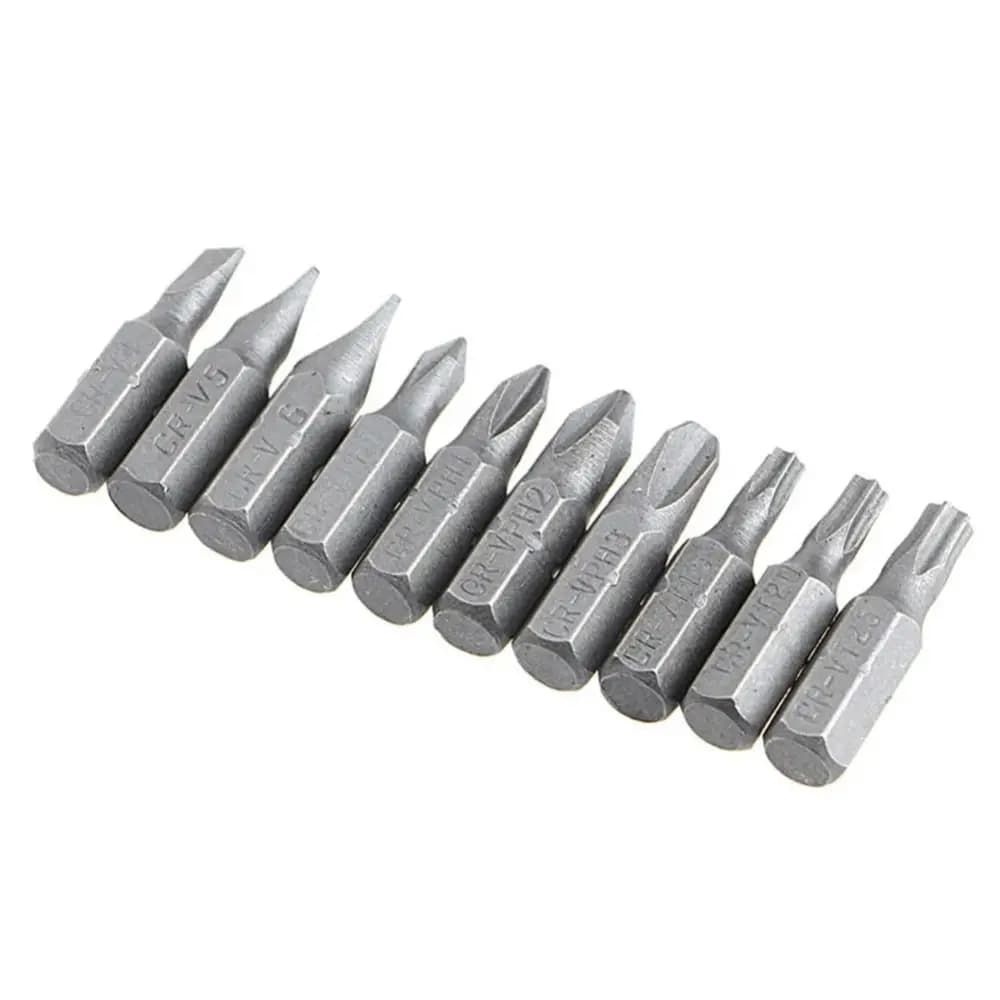 Cacciavite Rinforzato Red Hat a 180 Gradi, Compatto e Antiscivolo, PH0 PH1 PH3 T15 T20 T25 Magnetico